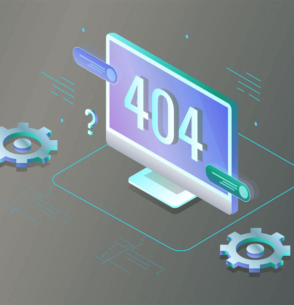 error 404 graphic